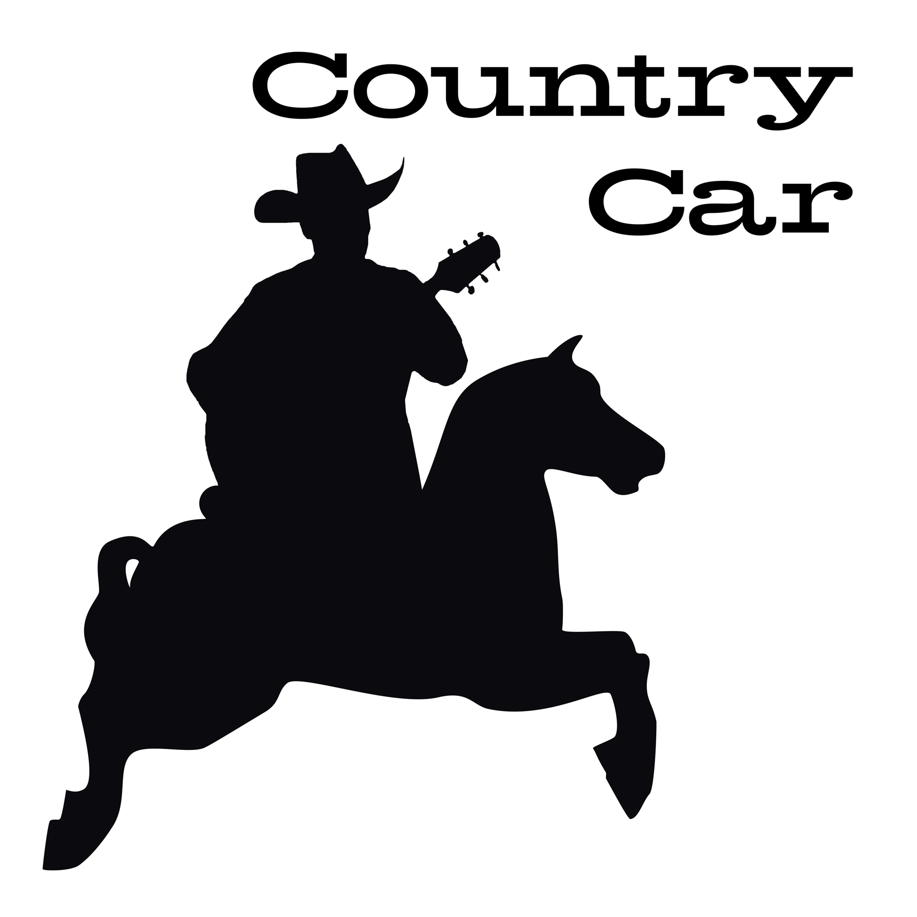 Logo Country Car Live muziek | Ed Citroen Poptroubadour